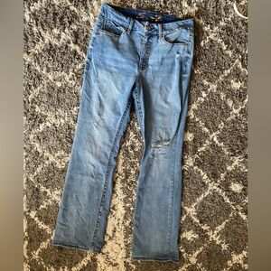 Seven7 Bootcut Distressed Jeans